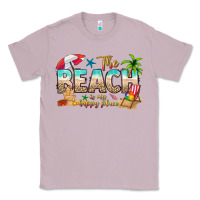 Lilac the beach is my happy place Classic Tee - texasbilliewilder
