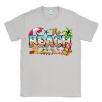 Moon Dust the beach is my happy place Classic Tee - texasbilliewilder