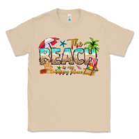 Mushroom the beach is my happy place Classic Tee - texasbilliewilder