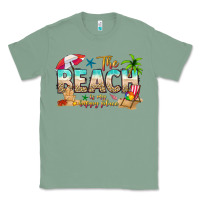 Sage the beach is my happy place Classic Tee - texasbilliewilder