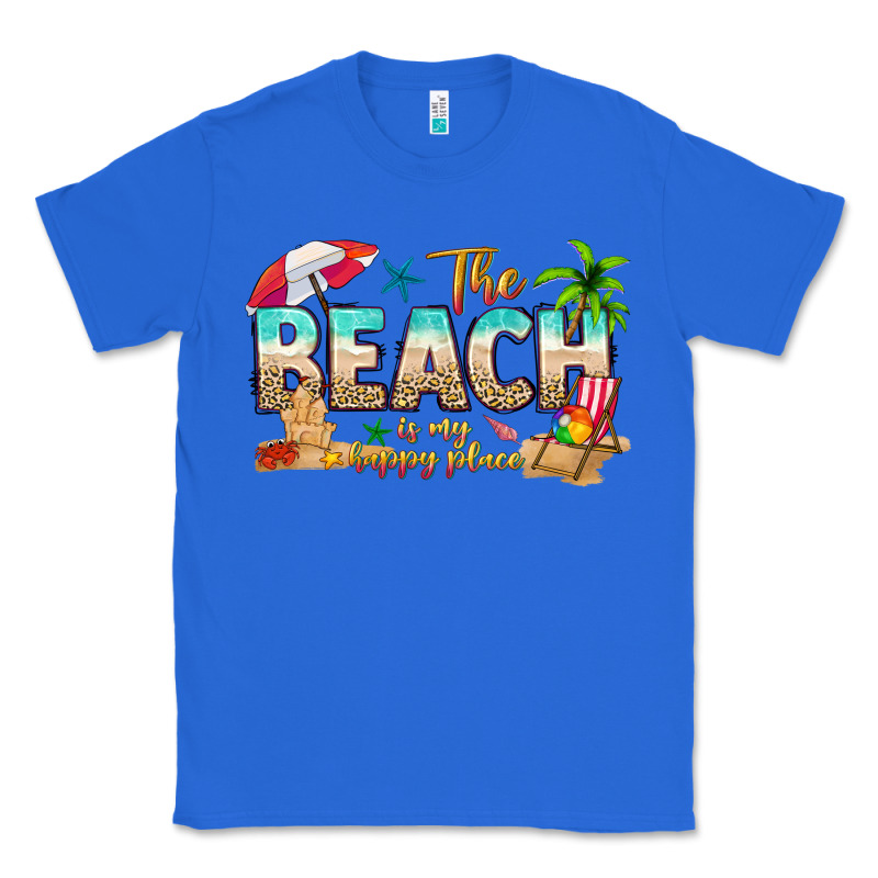 The Beach Is My Happy Place Classic Tee by texasbilliewilder | Teevron