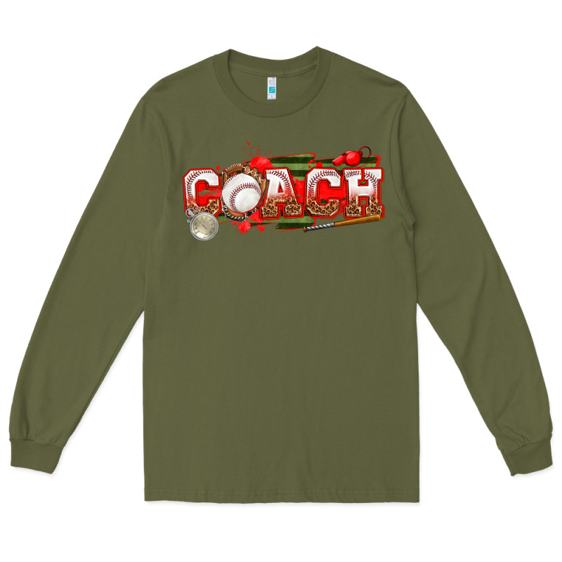 Baseball Coach Long Sleeve Tee by texasbilliewilder | Teevron
