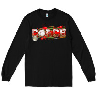Black baseball coach Long Sleeve Tee - texasbilliewilder