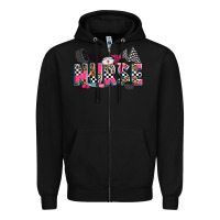 Black race nurse Zipper Hoodie - Zillion Design Studio