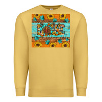 Antique Gold Sunflower Leopard Thanksgiving Love Premium Sweatshirt - Artiststas