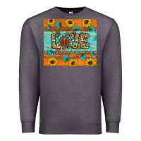 Charcoal Heather Sunflower Leopard Thanksgiving Love Premium Sweatshirt - Artiststas