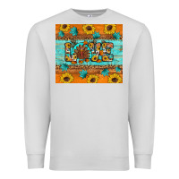 Dove Grey Sunflower Leopard Thanksgiving Love Premium Sweatshirt - Artiststas