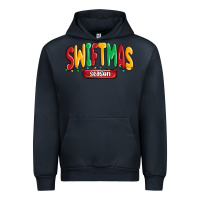 Navy swiftmas season Urban Hoodie - MaliasSmallBusiness