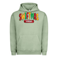 Pigment Oil Green swiftmas season Urban Hoodie - MaliasSmallBusiness