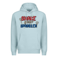 Blue Mist 4th of july america shake your sparkler Premium Hoodie - MaliasSmallBusiness