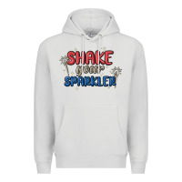 Dove Grey 4th of july america shake your sparkler Premium Hoodie - MaliasSmallBusiness