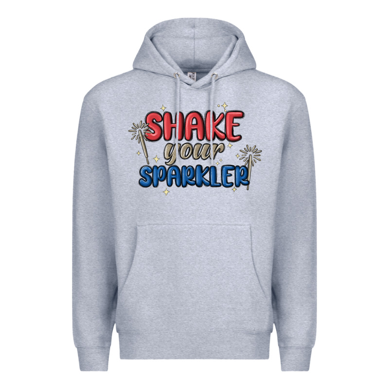 4th Of July America Shake Your Sparkler Premium Hoodie by MaliasSmallBusiness | Teevron