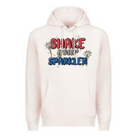 Pale Pink 4th of july america shake your sparkler Premium Hoodie - MaliasSmallBusiness
