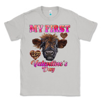 Moon Dust my first valentine's day highland calf Classic Tee - RanaPortraitStore