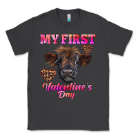 Smoke my first valentine's day highland calf Classic Tee - RanaPortraitStore