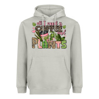 Moon Dust all i need is coffee and plants Heavyweight Hoodie - JahusDesignShop