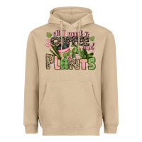 Mushroom all i need is coffee and plants Heavyweight Hoodie - JahusDesignShop