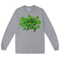 Heather Grey Kiss lucky Long Sleeve Tee - RanaPortraitStore