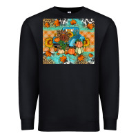 Black Thanksgiving Truck With Turkey Premium Sweatshirt - Artiststas