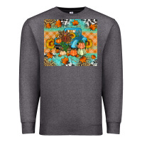 Charcoal Heather Thanksgiving Truck With Turkey Premium Sweatshirt - Artiststas