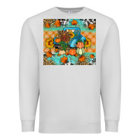 Dove Grey Thanksgiving Truck With Turkey Premium Sweatshirt - Artiststas