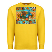 Lemon Thanksgiving Truck With Turkey Premium Sweatshirt - Artiststas