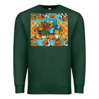 Sports Green Thanksgiving Truck With Turkey Premium Sweatshirt - Artiststas