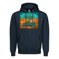 Navy farm fresh pumpkins tumbler Zipper Hoodie - RanaPortraitStore