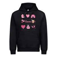 Black funny valentines Urban Hoodie - MaliasSmallBusiness