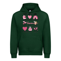 Foreset Green funny valentines Urban Hoodie - MaliasSmallBusiness
