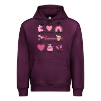 Mauve Wine funny valentines Urban Hoodie - MaliasSmallBusiness