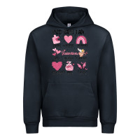Navy funny valentines Urban Hoodie - MaliasSmallBusiness