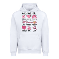 White funny valentines Urban Hoodie - MaliasSmallBusiness