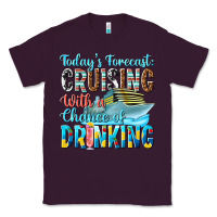 Plum todays forecast  cruising with a chance of drinkin Classic Tee - texasbilliewilder