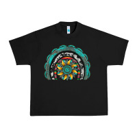 Black gemstone sunflower  rainbow Urban Heavy Tee - Artiststas
