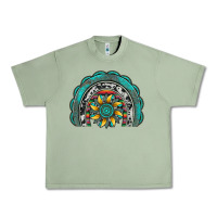 Oil Green gemstone sunflower  rainbow Urban Heavy Tee - Artiststas