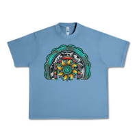 Pebble Blue gemstone sunflower  rainbow Urban Heavy Tee - Artiststas