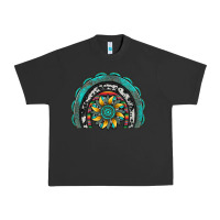 Pigment Black gemstone sunflower  rainbow Urban Heavy Tee - Artiststas