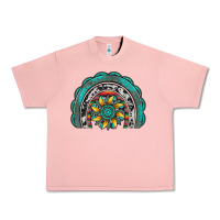 Salmon gemstone sunflower  rainbow Urban Heavy Tee - Artiststas