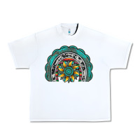 White gemstone sunflower  rainbow Urban Heavy Tee - Artiststas