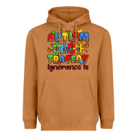 Meerkat autism is not a tragedy ignorance is Heavyweight Hoodie - JahusDesignShop