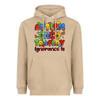 Mushroom autism is not a tragedy ignorance is Heavyweight Hoodie - JahusDesignShop