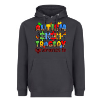 Smoke autism is not a tragedy ignorance is Heavyweight Hoodie - JahusDesignShop