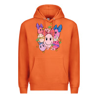 Carrot soft pink easter Premium Hoodie - MaliasSmallBusiness