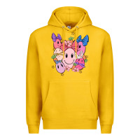 Lemon soft pink easter Premium Hoodie - MaliasSmallBusiness