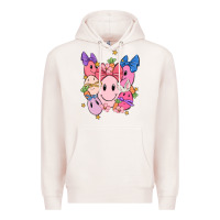 Pale Pink soft pink easter Premium Hoodie - MaliasSmallBusiness