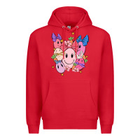 Red soft pink easter Premium Hoodie - MaliasSmallBusiness