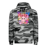 Slate Camo soft pink easter Premium Hoodie - MaliasSmallBusiness