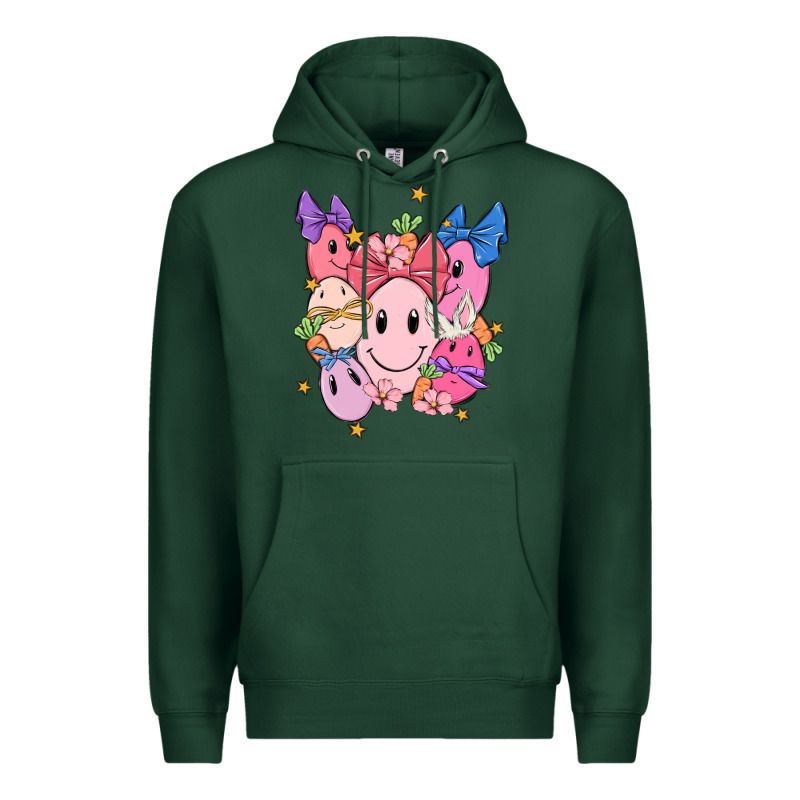 Soft Pink Easter Premium Hoodie by MaliasSmallBusiness | Teevron