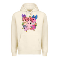 Tofu soft pink easter Premium Hoodie - MaliasSmallBusiness